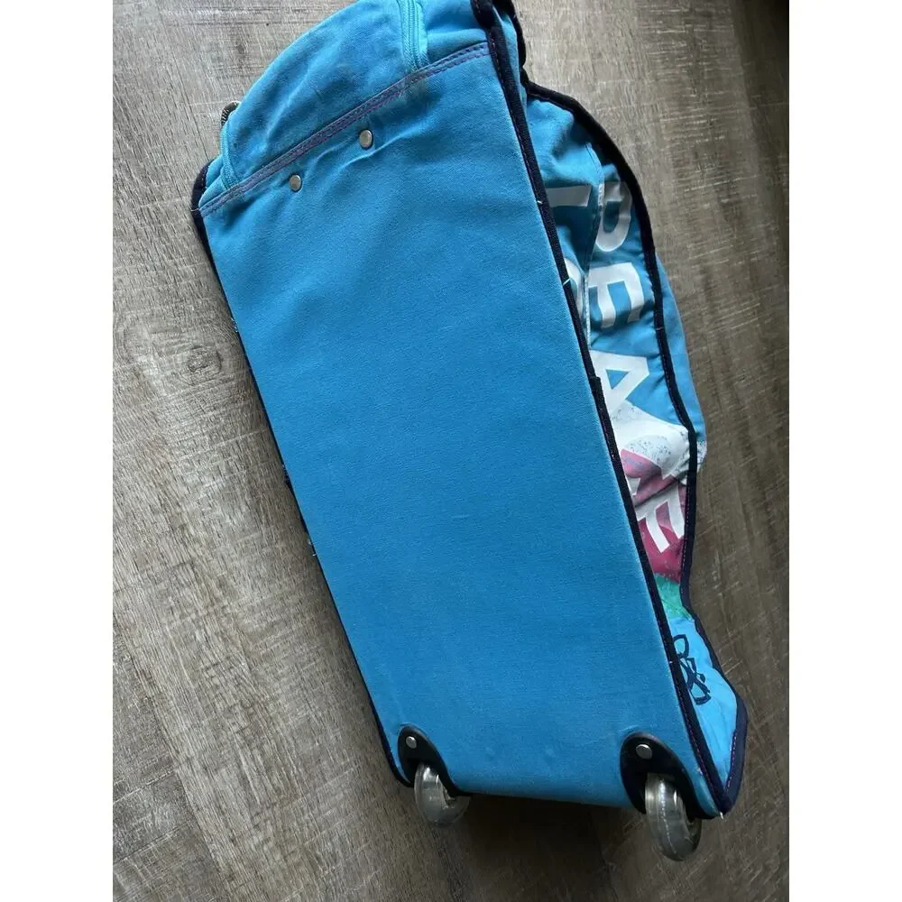 Rare Y2K Victoria’s Secret PINK Peace University 86 Rolling Duffle Bag Travel